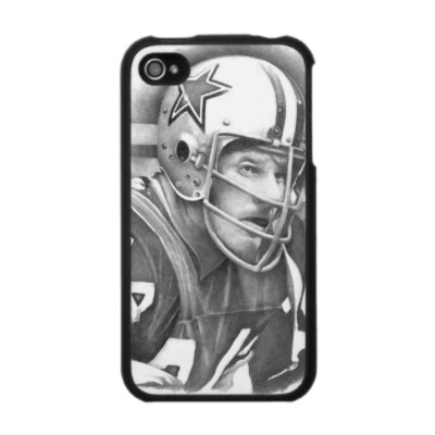 Dallas Cowboy Bob Lilly Phone Cover made with sublimation printing